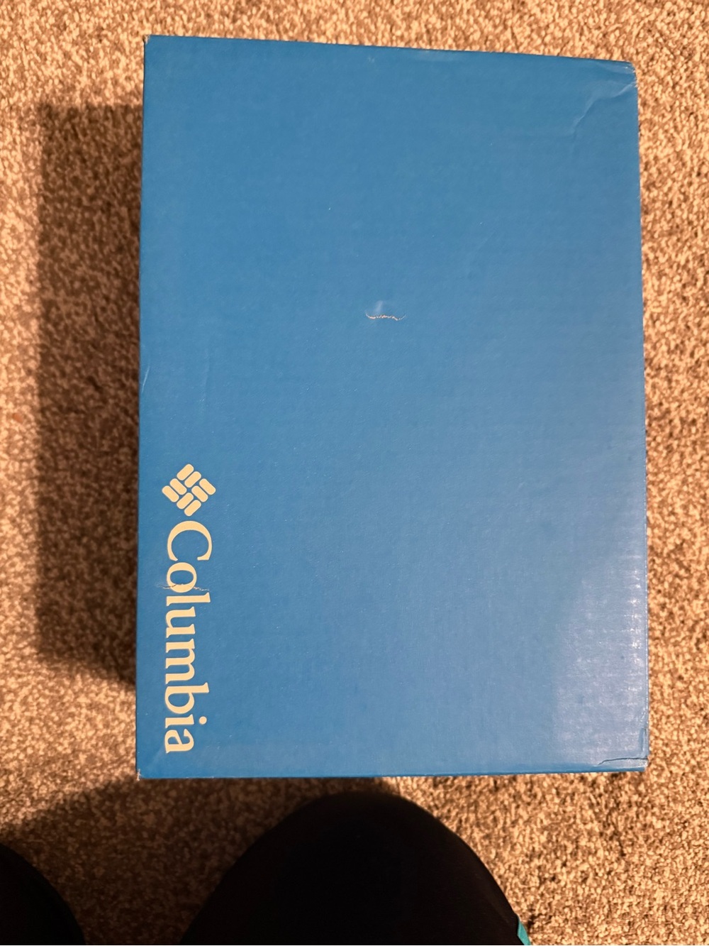 Columbia Bright Blue Box with White Logo